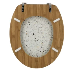 Abattant WC 18 pouces façon Terrazzo