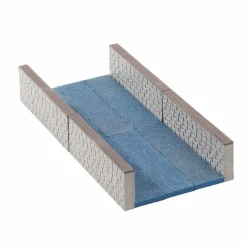 Accessoire Lemax Lot de 10 Mur du canal
