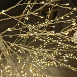 Arbre lumineux 1755 LED (H180 cm) Christmas Luxe Blanc et blanc chaud