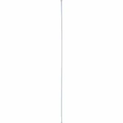 Barre de rideau de douche autobloquante (de 105 à 250 cm) Blanc