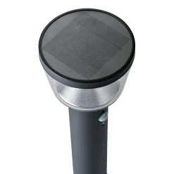 Borne de jardin solaire 600 lumens (H94 cm) Orion lux Gris anthracite