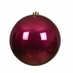 Boule de Noël (D200 mm) Alpine Bordeaux