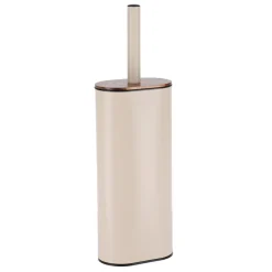 Brosse WC couvercle acacia Season Color Beige