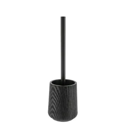 Brosse WC polyrésine effet bois Scandi Noir