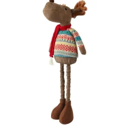 Caribou debout (H77 cm) André pull tricoté