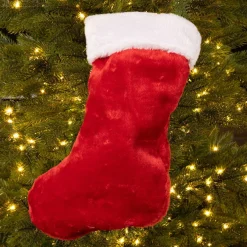 Chaussette de Noël (H46 cm) Alice douceur Rouge