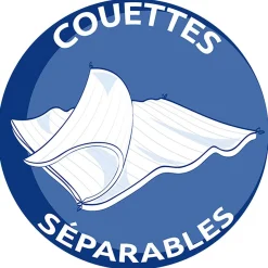 Couette (240 x 220 cm) 4 Saisons Blanche