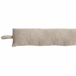 Coussin bas de porte coton recyclé (80 x 8 cm) Dune Beige