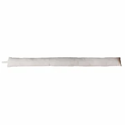 Coussin bas de porte coton recyclé (80 x 8 cm) Dune Ecru