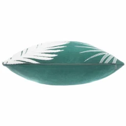 Coussin carré (40 cm) Feuilles Vert