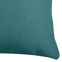 Coussin carré (50 x 50 cm) Béa Bleu canard