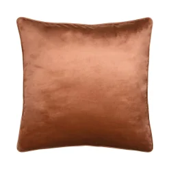 Coussin carré (50 x 50 cm) Fernande Marron cognac