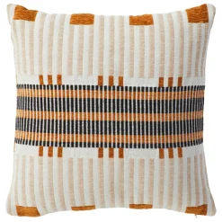 Coussin carré brodé (40 x 40 cm) Jangwa Beige