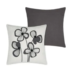 Coussin carré coton (45 x 45 cm) Tilda Ecru