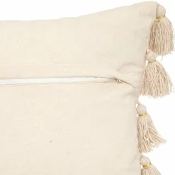 Coussin carré coton (50 x 50 cm) Gypsy Ivoire