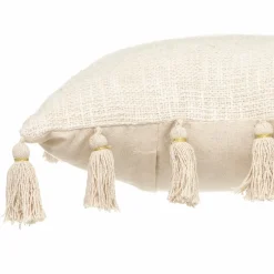 Coussin carré coton (50 x 50 cm) Gypsy Ivoire