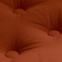 Coussin de sol coton (50 x 50 cm) Pixel Terracotta