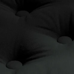 Coussin de sol coton (50 x 50 cm) Pixel Noir
