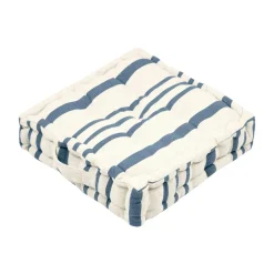 Coussin de sol extérieur (45 x H10 cm) Nautira Bleu marine