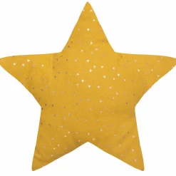Coussin enfant Etoile (40 cm) Berlingot Jaune ocre