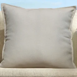 Coussin extérieur carré (60 x 60 cm) Boraé Taupe