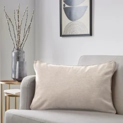 Coussin rectangulaire (40 x 60 cm) Minuit Taupe