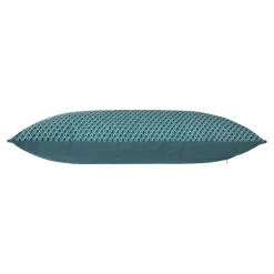 Coussin rectangulaire coton (30 x 50 cm) Otto Bleu canard