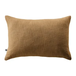 Coussin rectangulaire coton (40 x 60 cm) Sixtine Camel