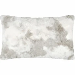 Coussin rectangulaire fausse fourrure (80 cm) Harald Beige