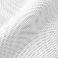 Coussin rectangulaire tissé (40 x 60 cm) Alba Blanc perle