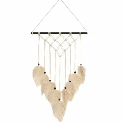 Décoration murale Macramé (H68 cm) Safari Lin