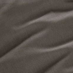 Drap housse percale de coton (90 x 190 cm) Cali Gris anthracite