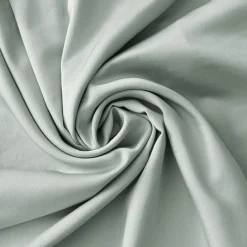 Drap housse satin de bambou (160 x 200 cm) Sienna Vert eucalyptus