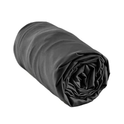 Drap housse satin de bambou (90 x 190 cm) Sienna Noir