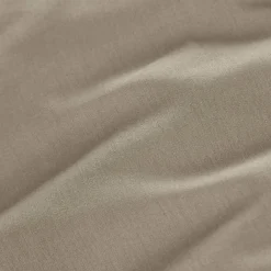 Drap plat percale de coton (180 x 290 cm) Cali Taupe