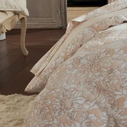 Drap plat percale de coton (280 x 325 cm) Palazzo Beige