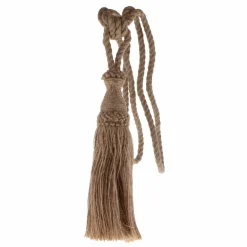 Embrasse rideau jute Alienor Beige