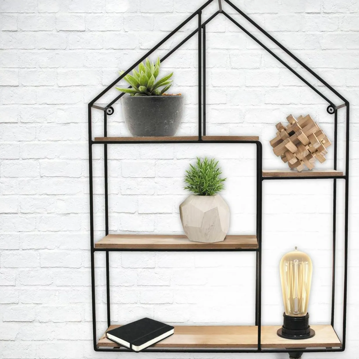 Etagère murale (30 x H50 cm) Lum Maison Noire
