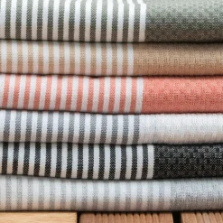 Fouta coton recyclé (100 x 200 cm) Océane Beige