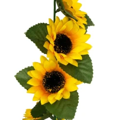 Guirlande artificielle tournesol (180 cm) Naki Jaune