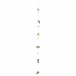 Guirlande déco en bois (1,5 m) Bonnets et manteaux Naturel