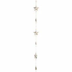 Guirlande en bois (1,5 m) Etoiles et fourrure