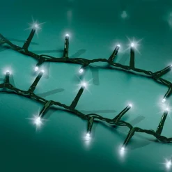 Guirlande lumineuse 60 m 3000 LED câble vert Luxe Blanc froid