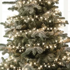 Guirlande lumineuse 16 m 750 LED câble transparent Luxe Blanc chaud