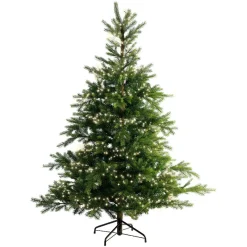 Guirlande lumineuse 12 m 960 Micro LED câble noir Luxe Blanc chaud