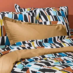 Housse de couette coton (260 x 240 cm) Pietro Multicolore
