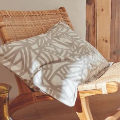 Housse de couette coton lavé (280 x 240 cm) Séréna Beige