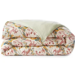Housse de couette gaze de coton (140 x 200 cm) April Multicolore