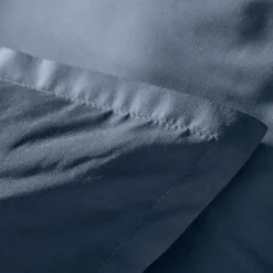 Housse de couette percale de coton (200 x 200 cm) Cali Bleu marine