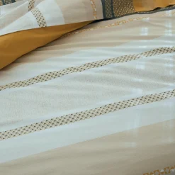 Housse de couette percale de coton (280 x 240 cm) Marlow Jaune